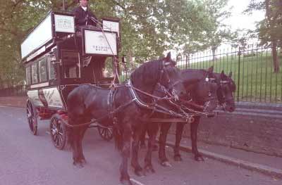 Horse Bus in London