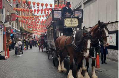 Horse Bus in London