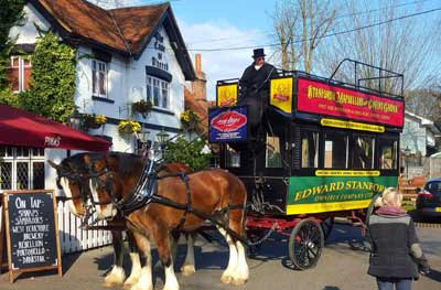 Horse Bus in London