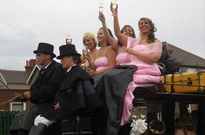 Private Hire bus horse