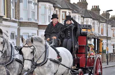 Private Hire bus horse